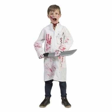 Halloween - bebloede doktersjas voor kinderen