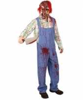 Halloween bloederig zombie kostuum