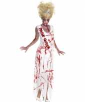 Halloween prom queen zombie kostuum