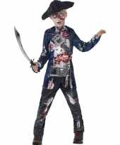 Halloween zombie piraat kostuum voor jongens
