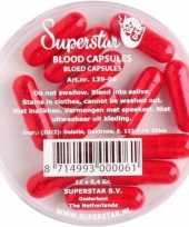 Horror bloed capsules groot 24x stuks
